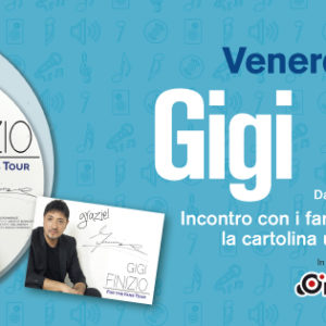 Gigi Finizio al Centro Commerciale LeBolle