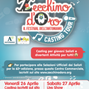 ZECCHINO D’ORO – CASTING TOUR