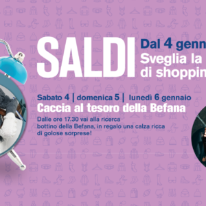 SALDI. Sveglia la tua voce di shopping