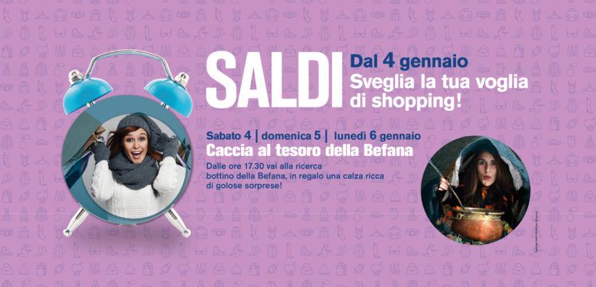 SALDI. Sveglia la tua voce di shopping