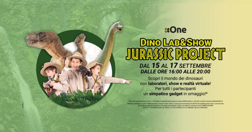 DINO LAB&SHOW – JURASSIC PROJECT